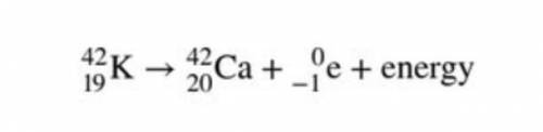 Given the nuclear equation below, this equation is an example of

1. alpha decay
2. beta decay
3.