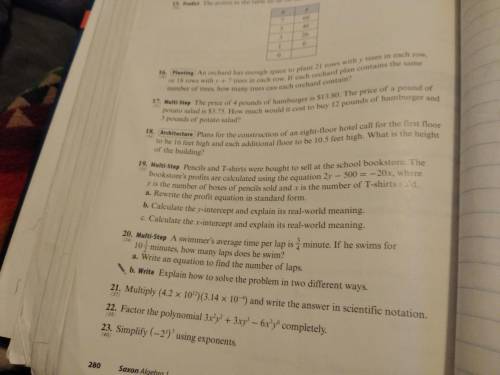 HELP ME PLEASE
Help with 19?
I don't need an explanation.