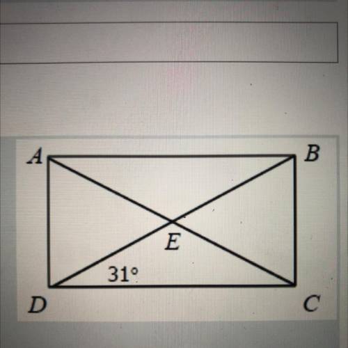 If ABCD is a rectangle, find the measure of angle ABD.