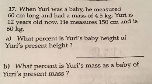 Can somebody plz answer both these questions correctly thanks!! (Word problem)

WILL MARK BRAINLIE