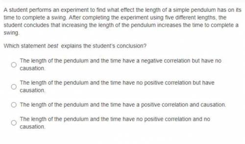 Which statement best explains the student's conclusion?