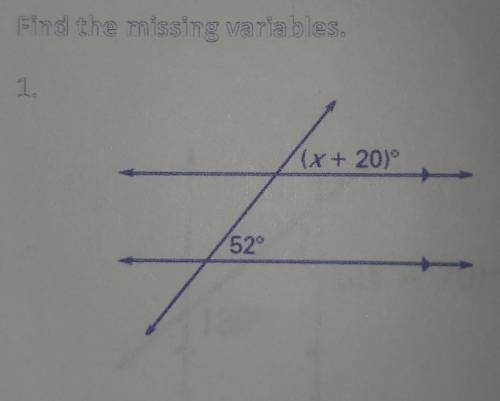 I newd help find the missing angle