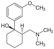 What are the functional groups in tramadol