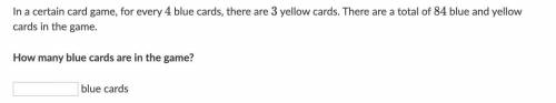 Help pleaseee easy math with red blue cards