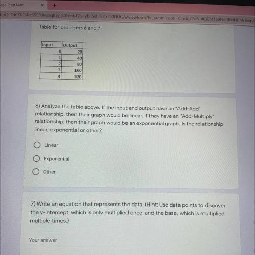 Questions 6,7 please help!