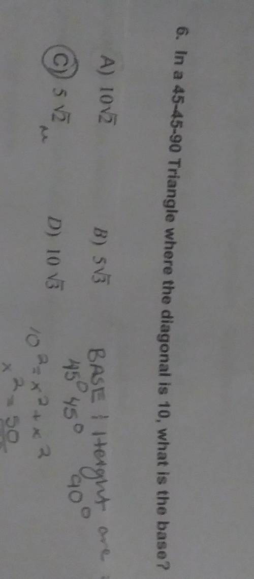 Is answer c the correct answer?
