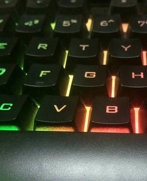 Seee its my gaming keyboard.......