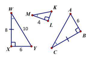 WILL GIVE BRAINLIEST IF CORRECT

Which similarity postulate can prove that triangle MLK and WX