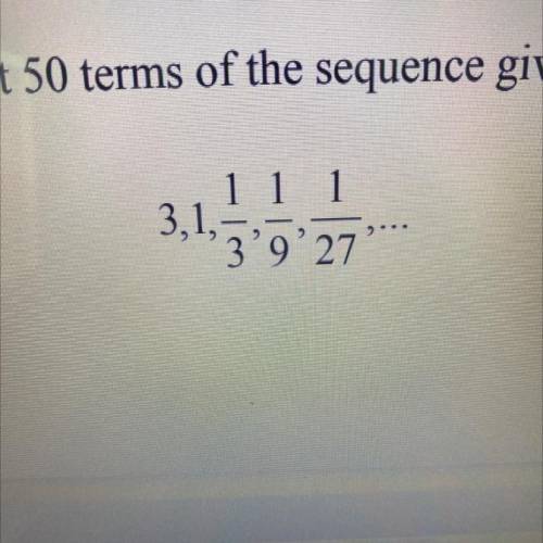 Find the sum of the first 59 terms of the sequence given.
