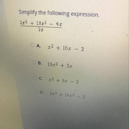 Simplify following expression please help me
