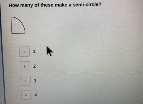 How many of these make a semi circle? (view picture) plss fast im being timed)