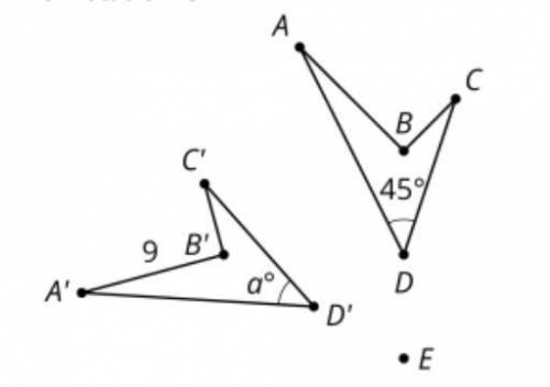 In the picture triangle A'B'C' is an image of triangle ABC after a rotation.

The center of rotati