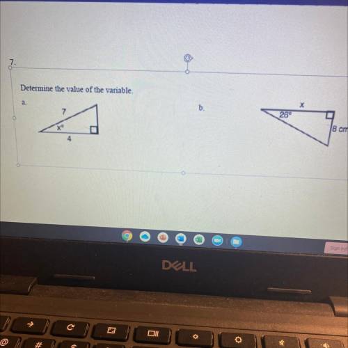 PLEASE HELP ASAP! BRAINLIEST! Find the missing variables of the triangles!