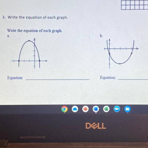 PLEASE HELP ASAP! BRISNLIEST! Write the equation of each graph.