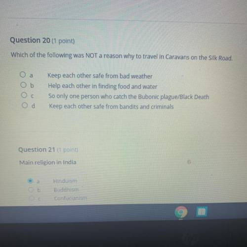 QUESTION 20 I’ll give brainliest !!