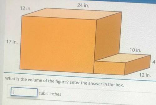 What is the volume of this figure