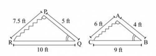 An architect planned to construct two similar stone pyramid structures in a

park. The picture sho