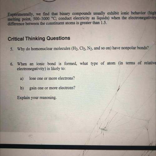 Please help me out with these chemistry questions before 11:59pm