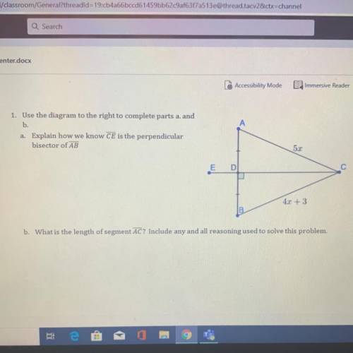 Help me with geometry that's due tonight!