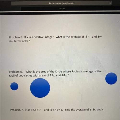 These are 3 problems in the subject SAT MATH. Please help. Thanks!