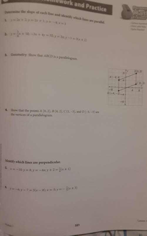 Texas Algebra Textbook Pages 321