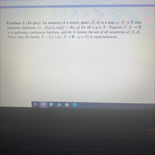 I just need help with the following question