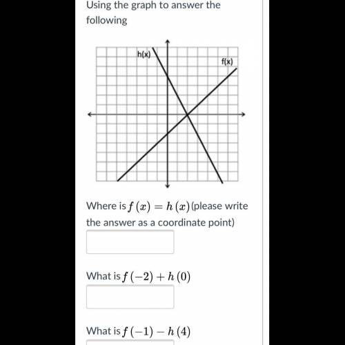 Please help, Using The graph answer the following questions