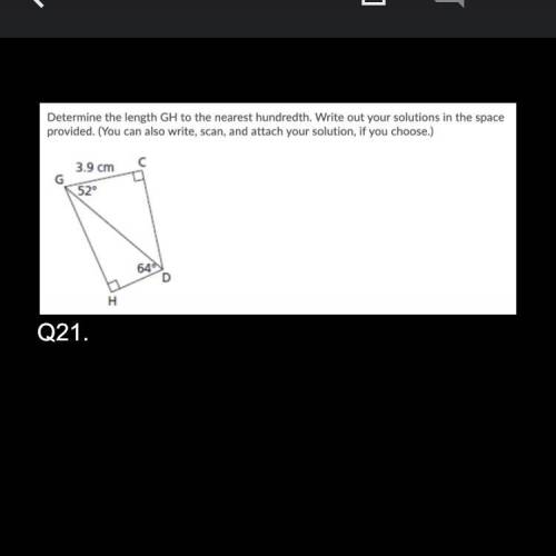 Please answer this question. The answer is 2.77cm but my teacher wants a two triangle solution.