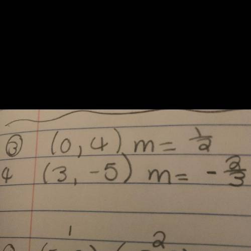 Need help with 3 and 4 some please I have till tomorrow to turn this in