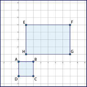 Are quadrilaterals ABCD and EFGH similar?

 Yes, quadrilaterals ABCD and EFGH are similar because