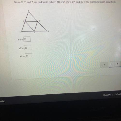 Can somebody check my work? For geometry