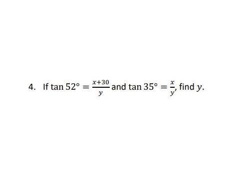 How do I solve for y in the equation?