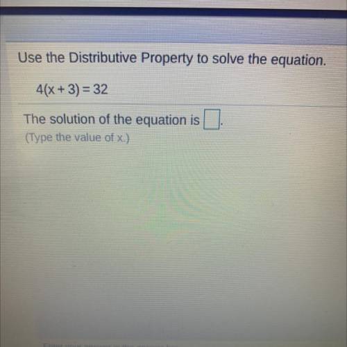 The solution of the equation is —