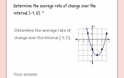 Average rate of change pls help 30 points