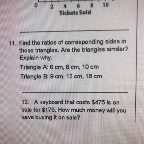 Help please with number 11