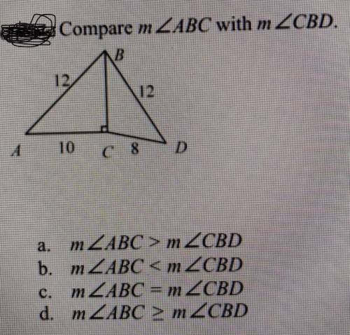 Geometry. Is it a b c or d????