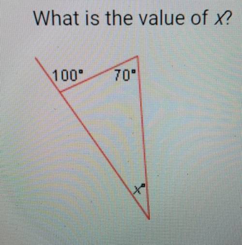 What is the value of x? Help asap please