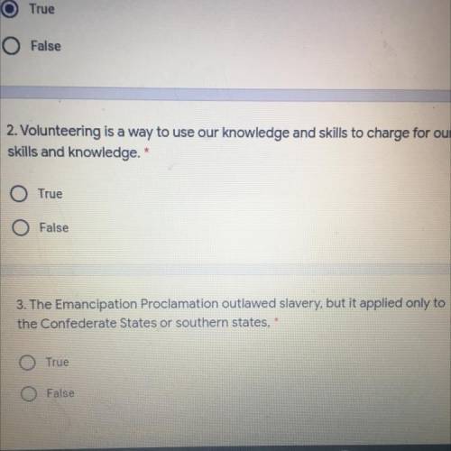 I need the answer for 2 and 3