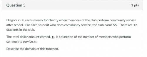 Diego´s club earns money for charity when members of the club perform community service after schoo