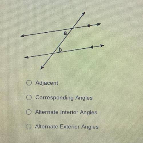 What is the relationship of the angles