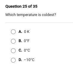 What temp is the coldest ? marking brainliest