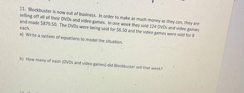 11. Blockbuster is now out of business . In order to make as much money as they can, they are selli