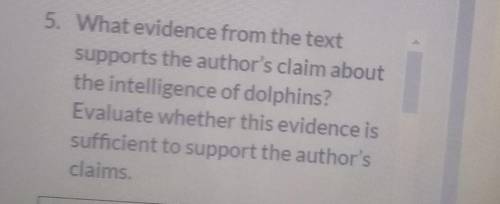 I Will GIVE YOU BRAINLIST THE PASSAGE is why dolphin's make us nervous