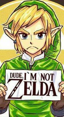 I was bored and thought why not show think Zelda picture that my mom sent medon't report-
