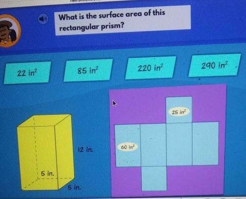 What is the surface area of this rectangular rectangular prism (pic attached)