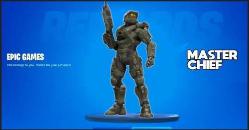 dose you guys play fortnite because than came out with a new skin it master chief form halo here is