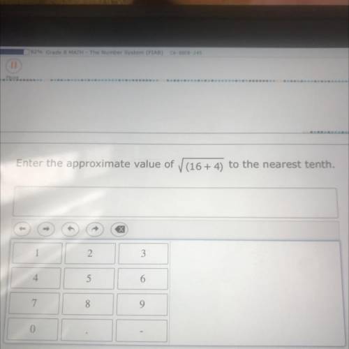 Solve problem in photo 8th math