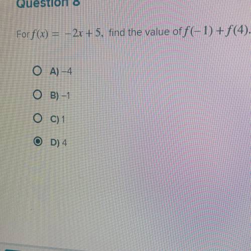 I’m trying to figure out if it’s 4 or not. Can someone explain how to do these type of problems?