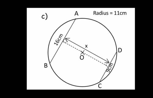 ASAP URGENT PLEASE HELP ME PLEASE!!!

Circle theorems. Please help me solve for x. 
Brainliest, th