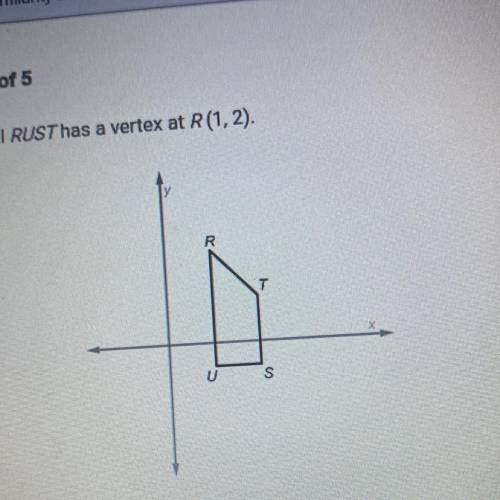 What are the coordinates of R'after a dilation by a scale factor of 3, centered

at the origin, fo